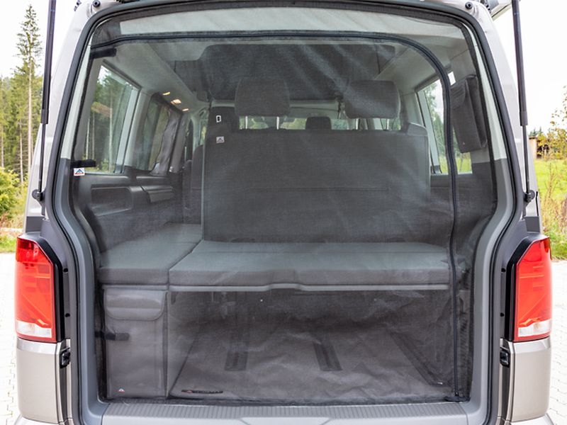 FLYOUT Moskitonetz Heckklappe VW T6.1/T6/T5 Multivan ab 2010 / California Beach ab 2011
