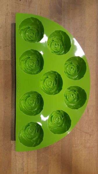 Silikonform "halbmond Rose" für Outdoorchef