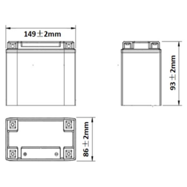 Lithium-Batterie für Clesana C1 – 6 Ah