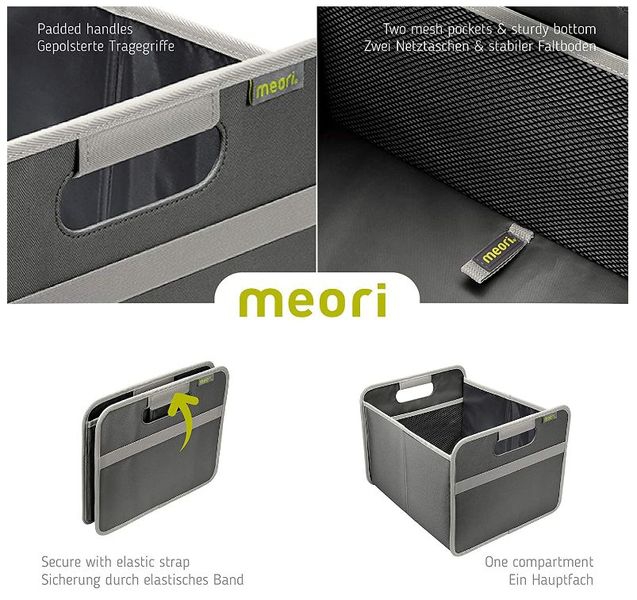 Faltbox Meori Classic, Granite Grey, Größe M