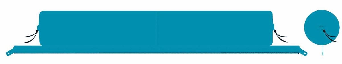 Verbindbare Kissenrolle "Zip-XL Lounger"