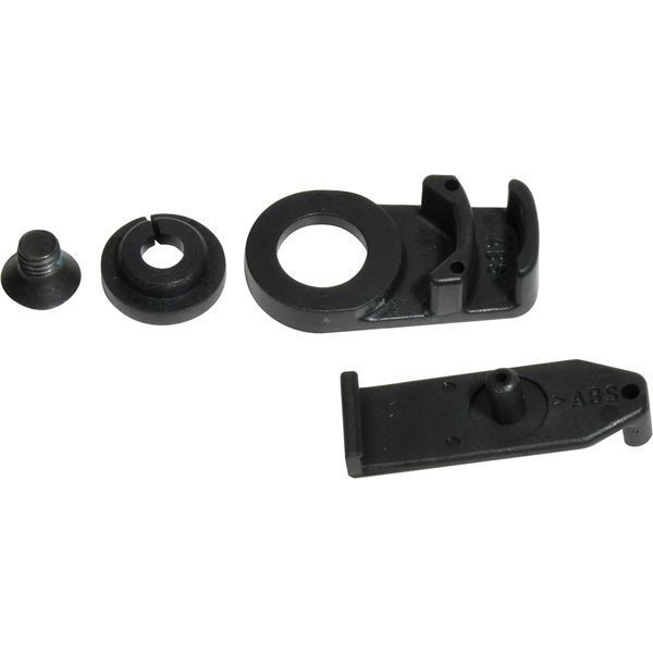Türverriegelung komplett, schwarz, für Dometic-Kühlschränke RM 5310, RM 5330, RM 5380, RMV 5305