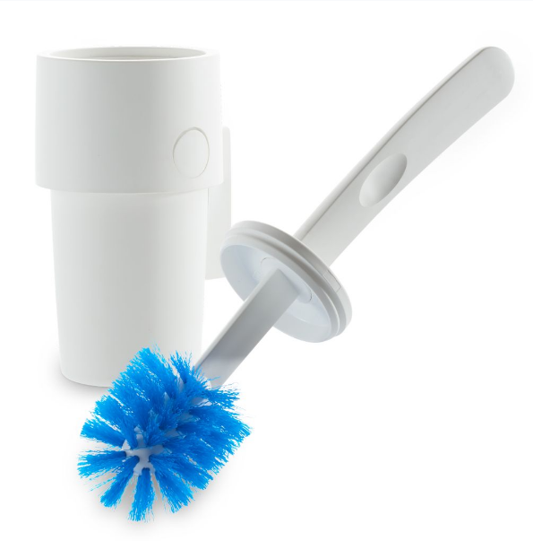 Dometic Toilettenbürste Brush & Stow - weiß