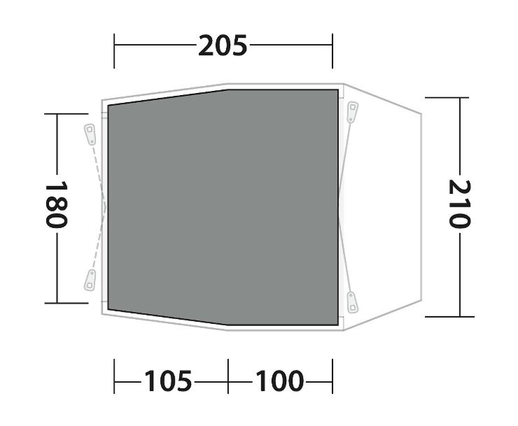 Zeltteppich Dunecrest S & Dune SUV