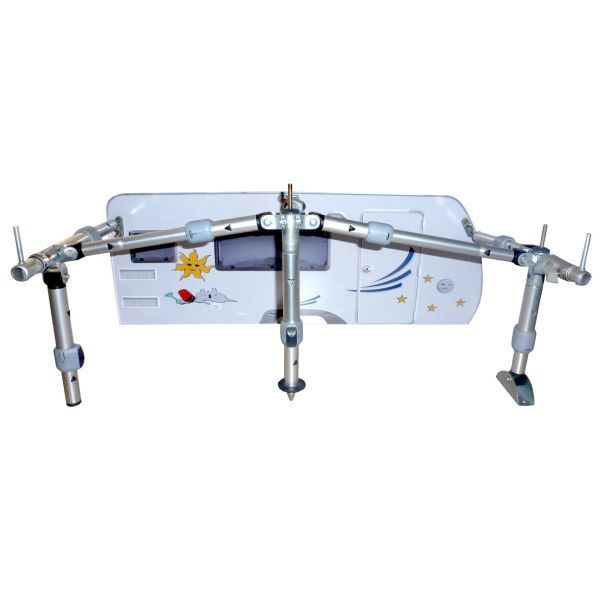 Easysystem Stab 2-teilig 22/19 mm, Alu 120-200 cm