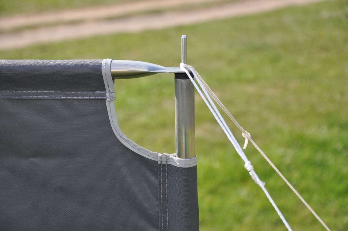 Hahn Zelte Windschutz aus PVC mit Fenster