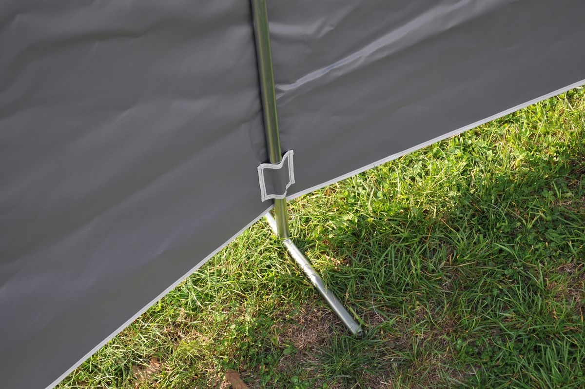 Hahn Zelte Windschutz aus PVC mit Fenster