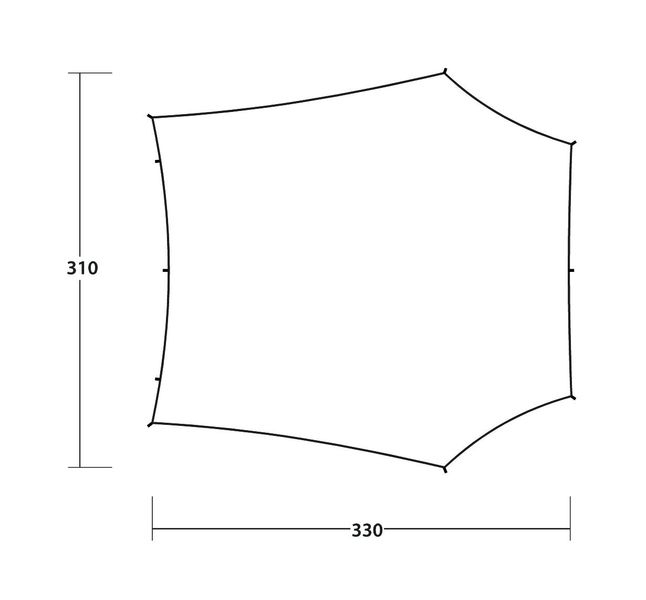 Canopy Tarp M Ausstellungsstück