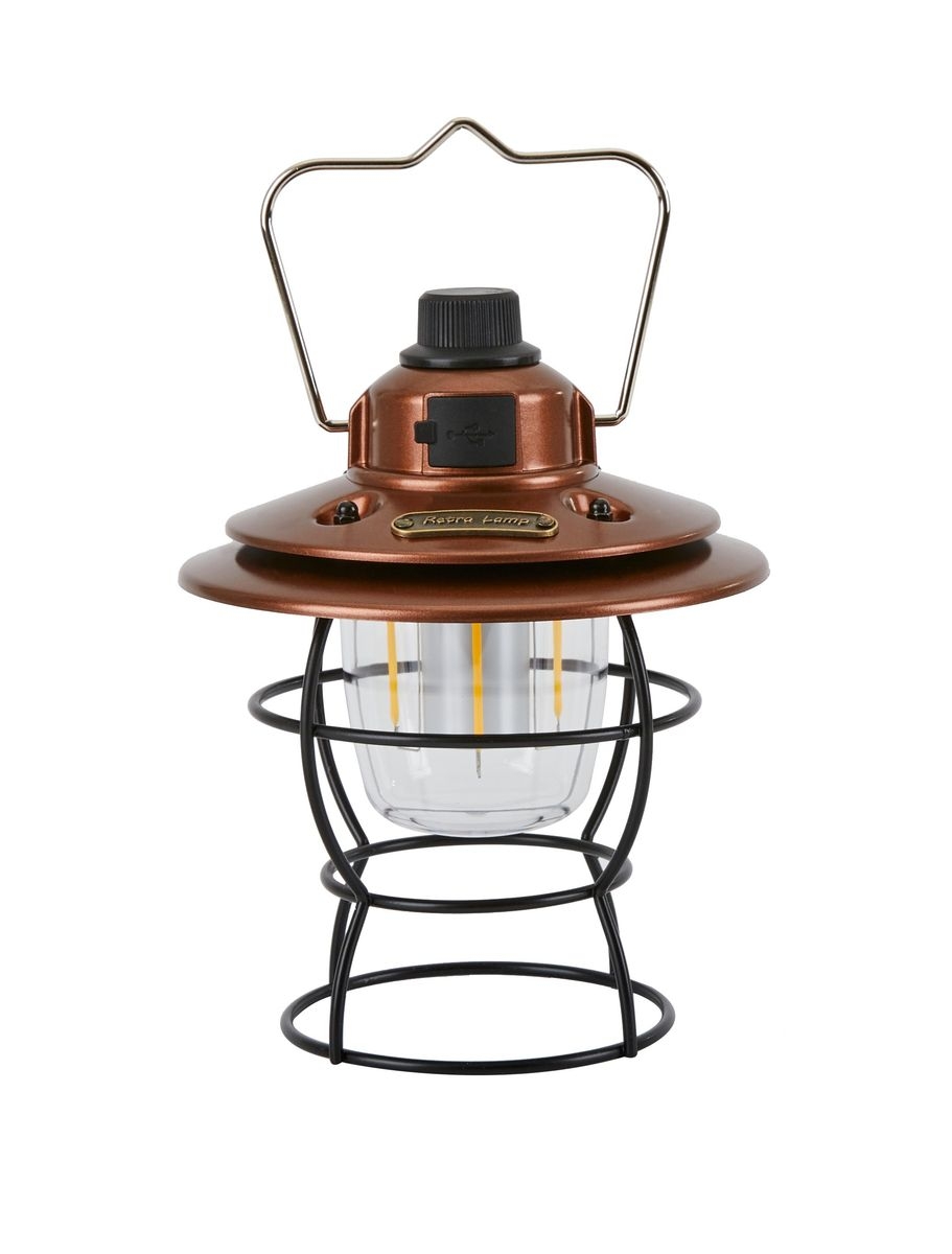 wiederaufladbare Tischlampe Orix bronze