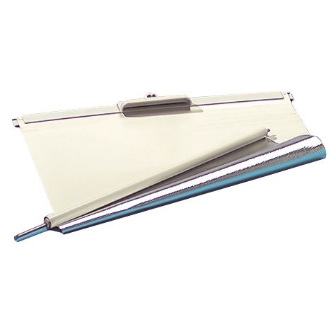 Rollo komplett grau für MPK Dachhaube Modell 42/44/46