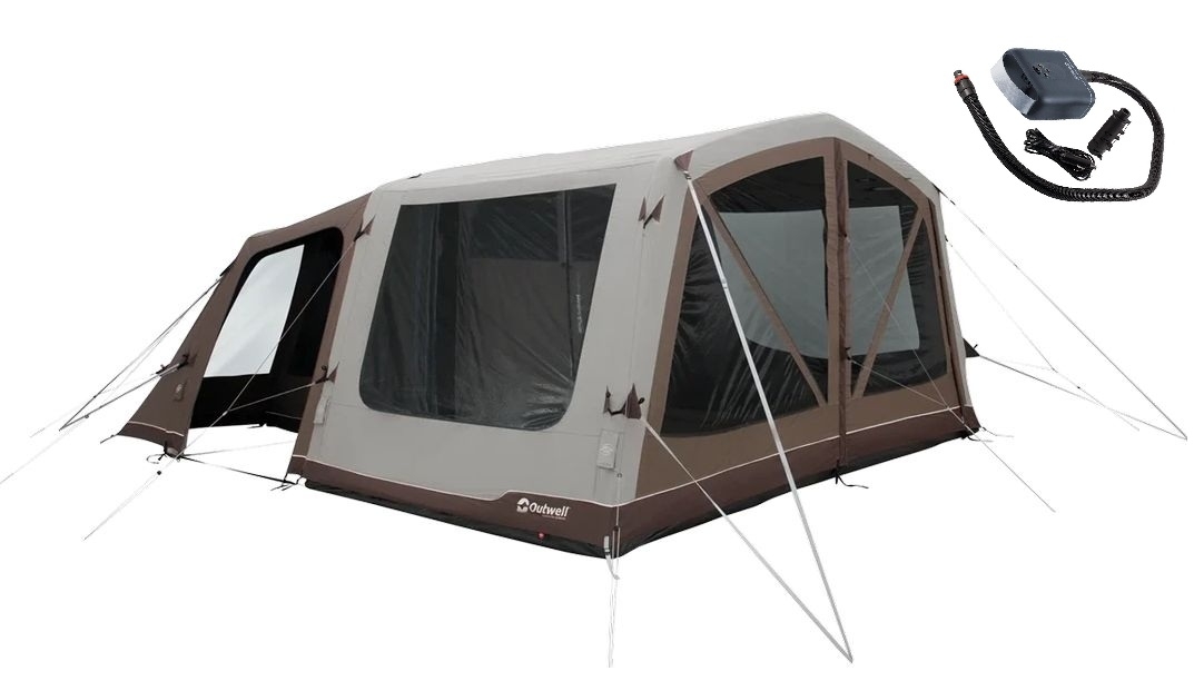 5 Personen Tunnelzelt Virginia 5 Air TC inklusive elektrischer Luftpumpe