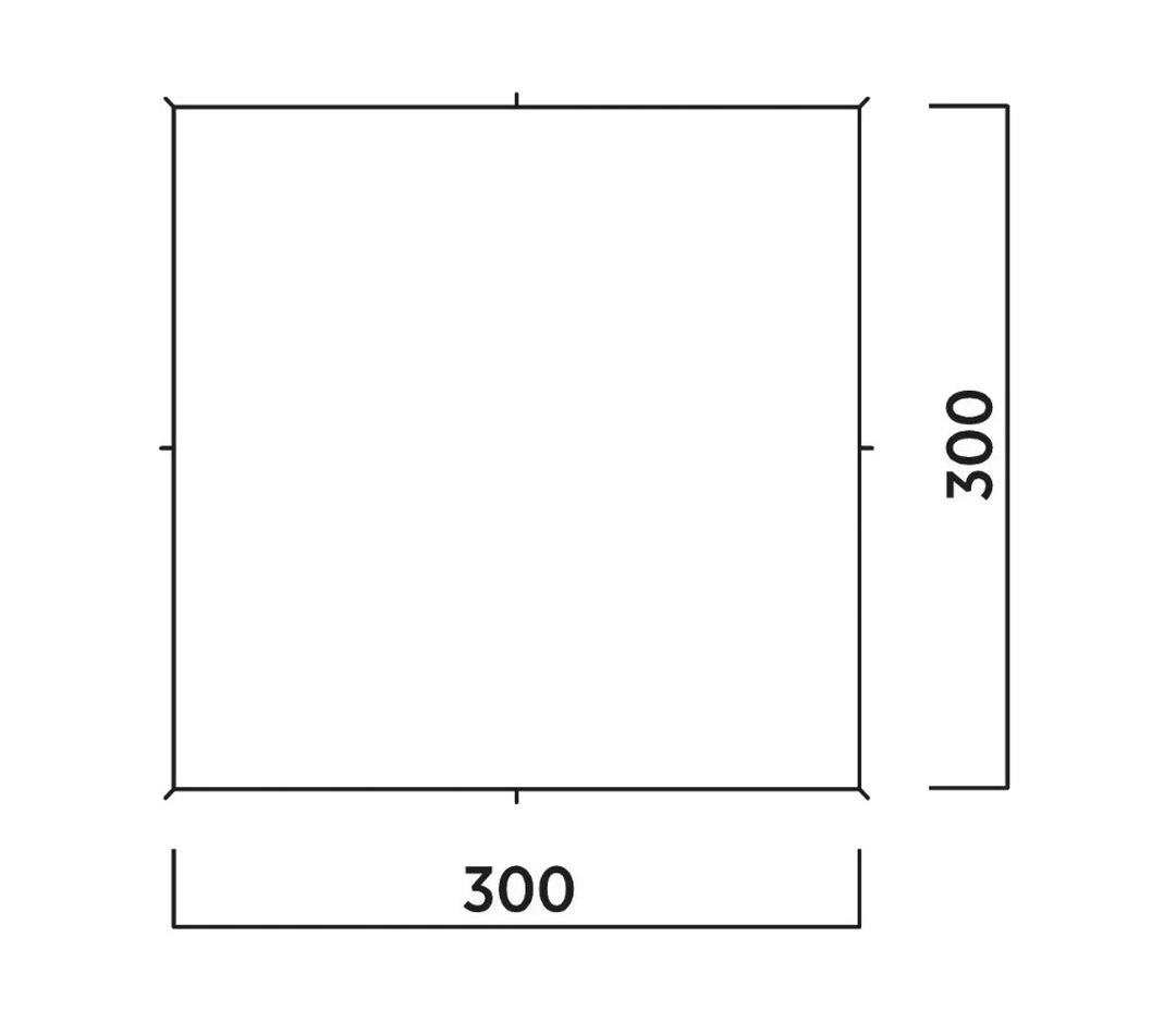 Norddal Tarp 3 x 3 m