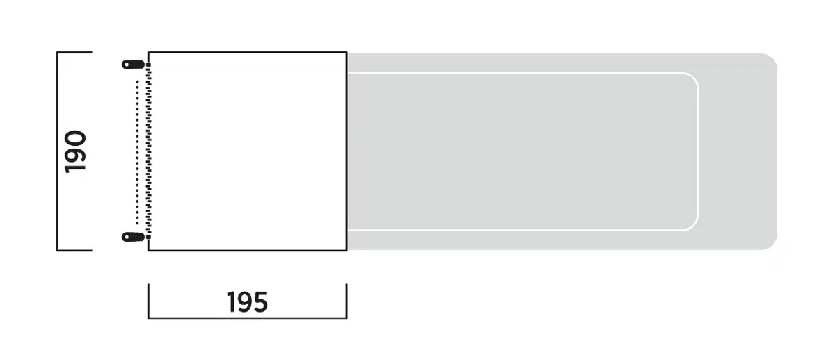 Heckzelt Krossbu VW T5/T6/T6.1 Ausstellungsstück