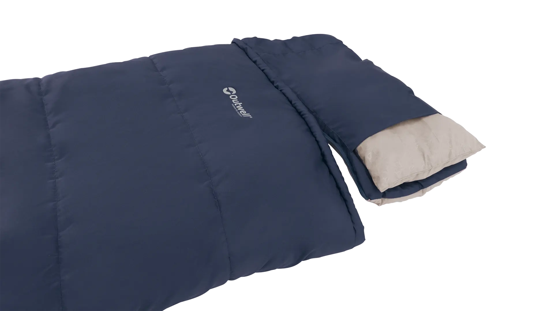 Deckenschlafsack für Kinder Contour Junior Deep Blue - Left zipper