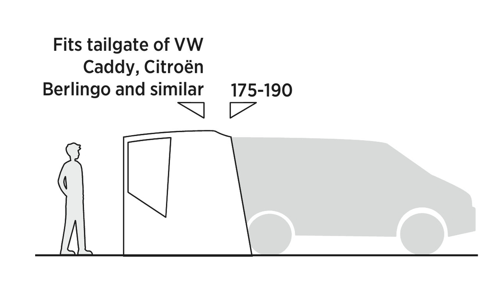 Heckzelt Crowford Mini Ausstellungsstück