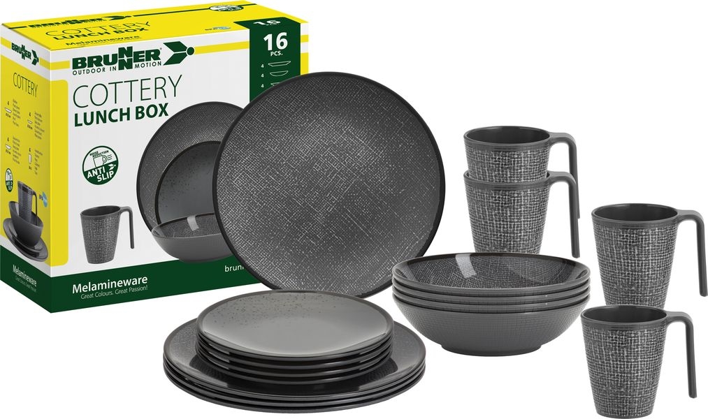 Geschirrset Cottery 16-teilig