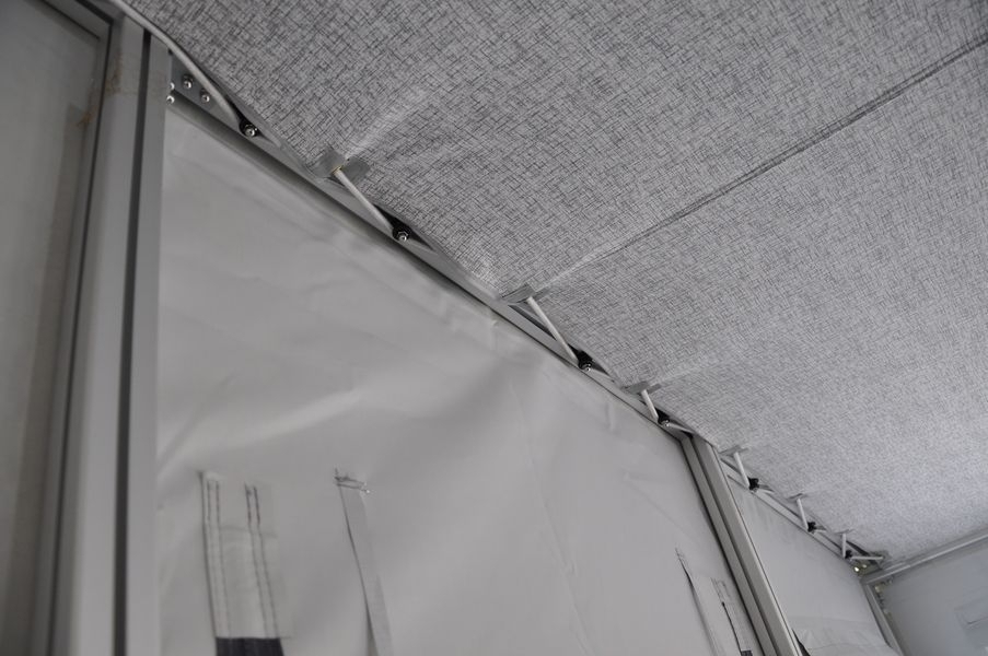Freistehendes Dauerstandzelt Egeskov Sondermodell 680 x 300 cm