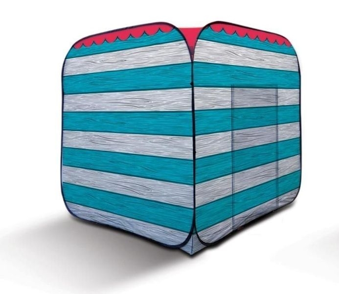 Beach Hut, Pop-Up Strandhütte, Farbe: Blau