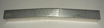 Einschubteil gebogen, ca. 20 cm lang