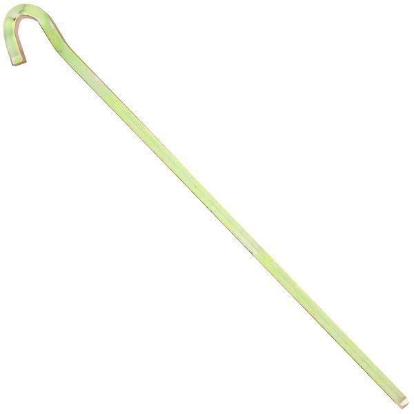 Erdnagel vierkant 25 cm, 5 Stück