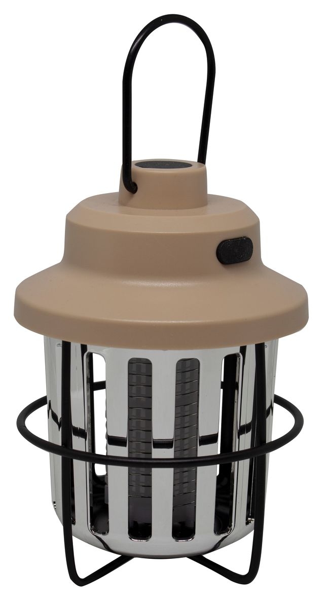 Kompakte Mückenlampe im Retrolook