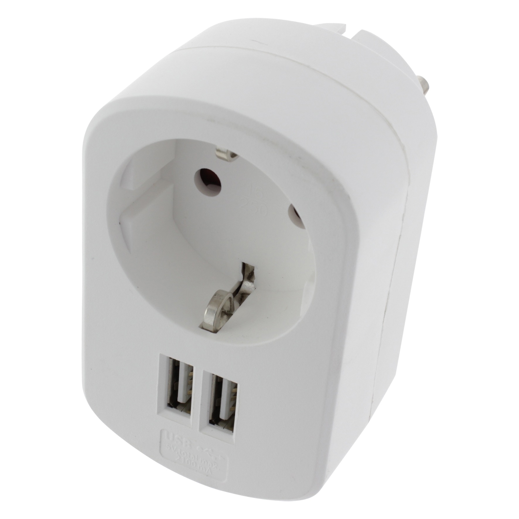 Steckdose 1x Schuko 2x USB 5V 2.1A