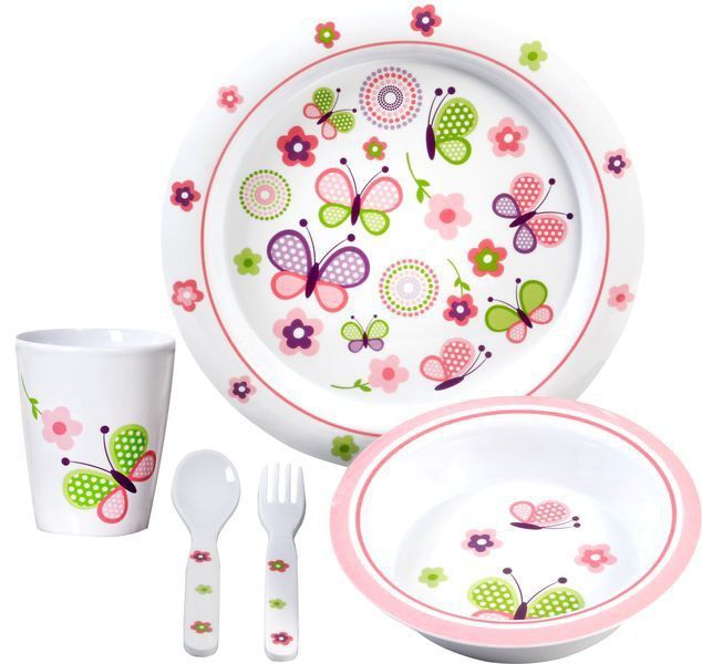 Geschirr-Set Butterfly Kids ab 3 Jahre