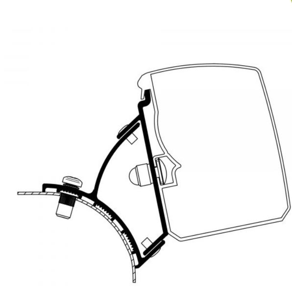 Adapter VW T5 / T6 für Thule 3200