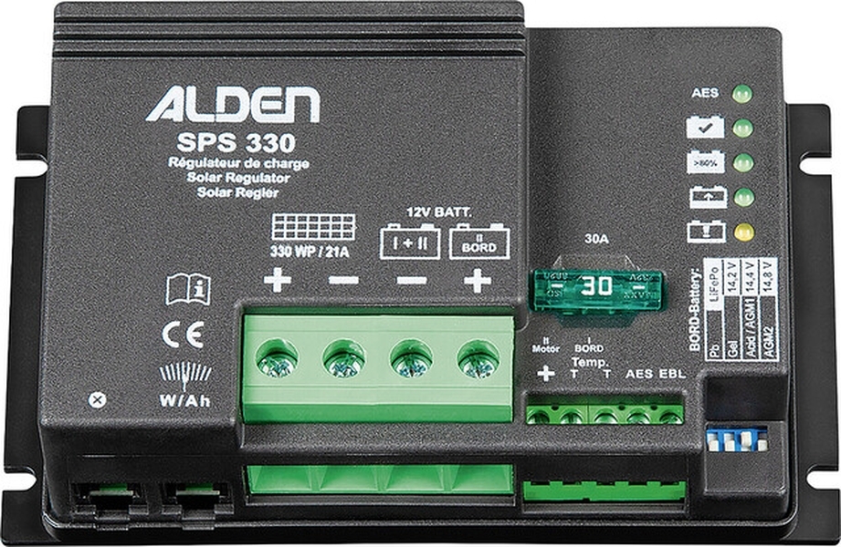 Solaranlage ALDEN High Power  Solarset 2 x 120 W Easy Mount2
