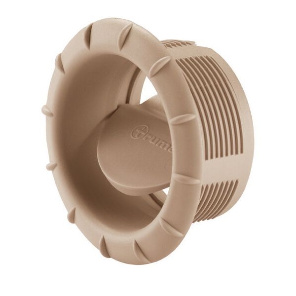 Endstück mit Luftklappe EN (beige)