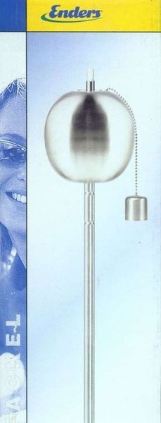 Enders Edelstahl Fackel "Mond" mit Erdspieß