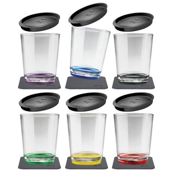 Magnet-Trinkbecher Multicolour, 6er Set