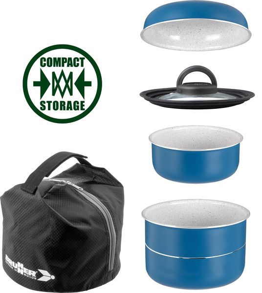 Kochtopf-Set Carezza Spacemaster Ø 22cm Vacublock