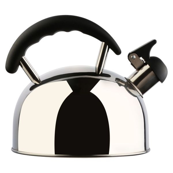 Edelstahl Flötenkessel Design 2 Liter