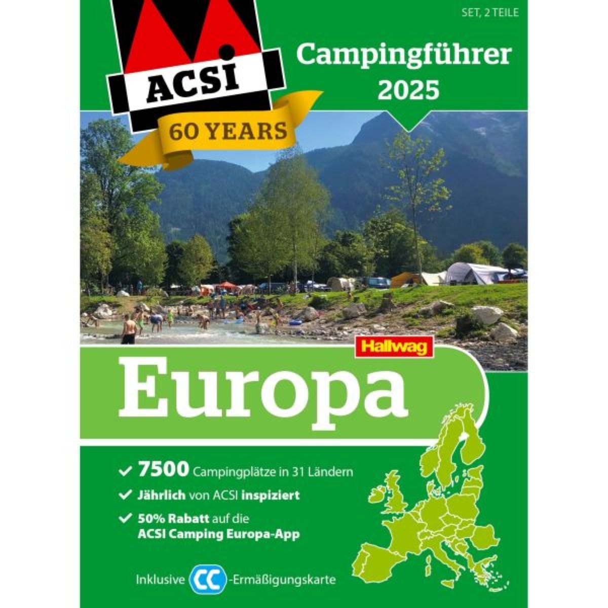 Campingführer Europa 2025