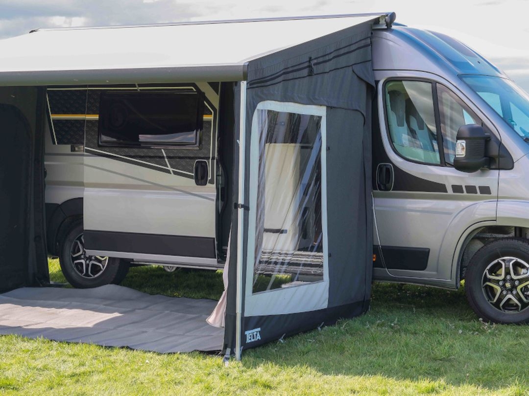 Home Seitenwandset für Kassettenmarkisen von Thule und Fiamma