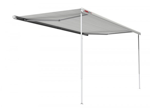 Fiamma Dachmarkise F65 L 450 Gehäuse Polarweiß Tuchfarbe Royal Blue