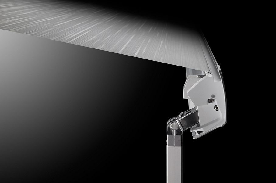 Wandmarkise 5200 500 x 250 cm anthrazit / mystic grau, II. Wahl