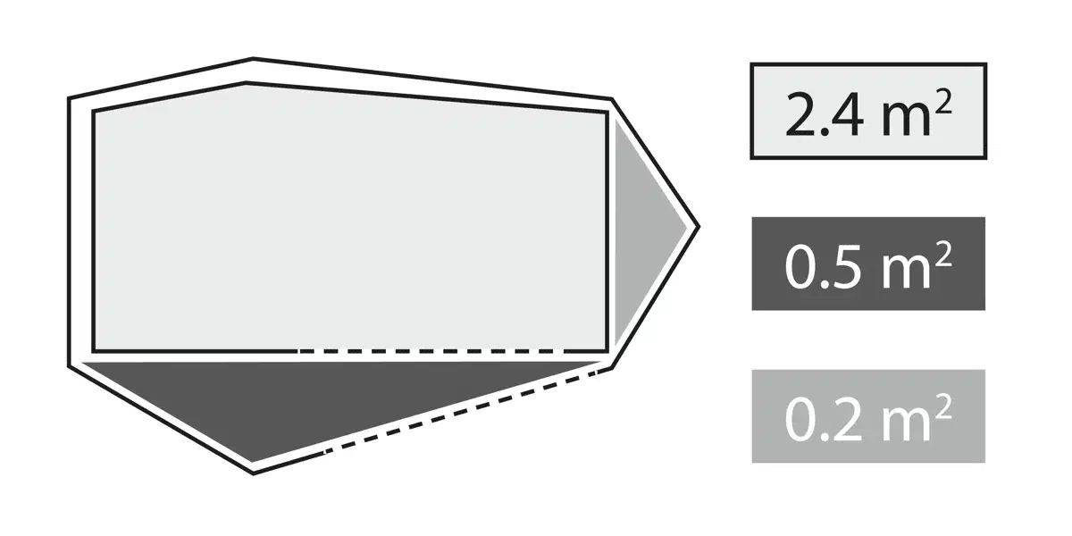2 Personen Tunnelzelt Cress 2 Pro 2 Personen Tunnelzelt Cress 2 Pro