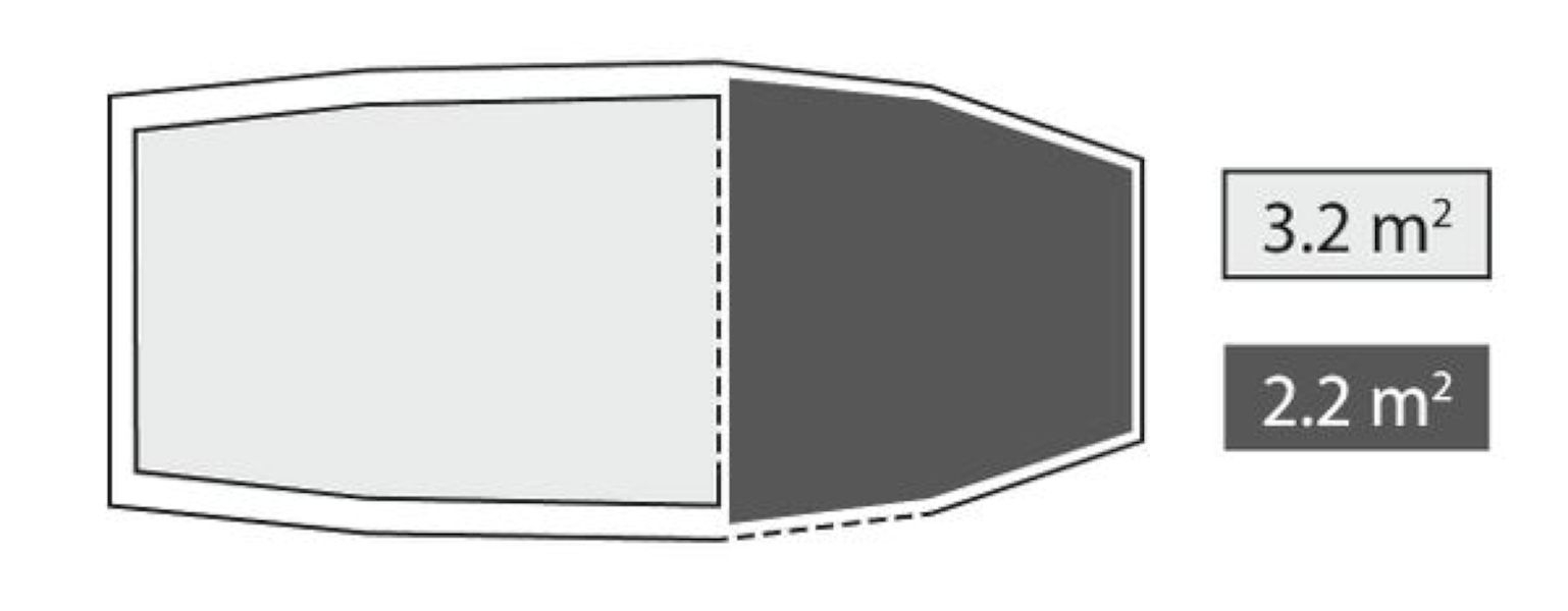 3 Personen Leichtgewicht Tunnelzelt Roamer 3 LW 3 Personen Leichtgewicht Tunnelzelt Roamer 3 LW