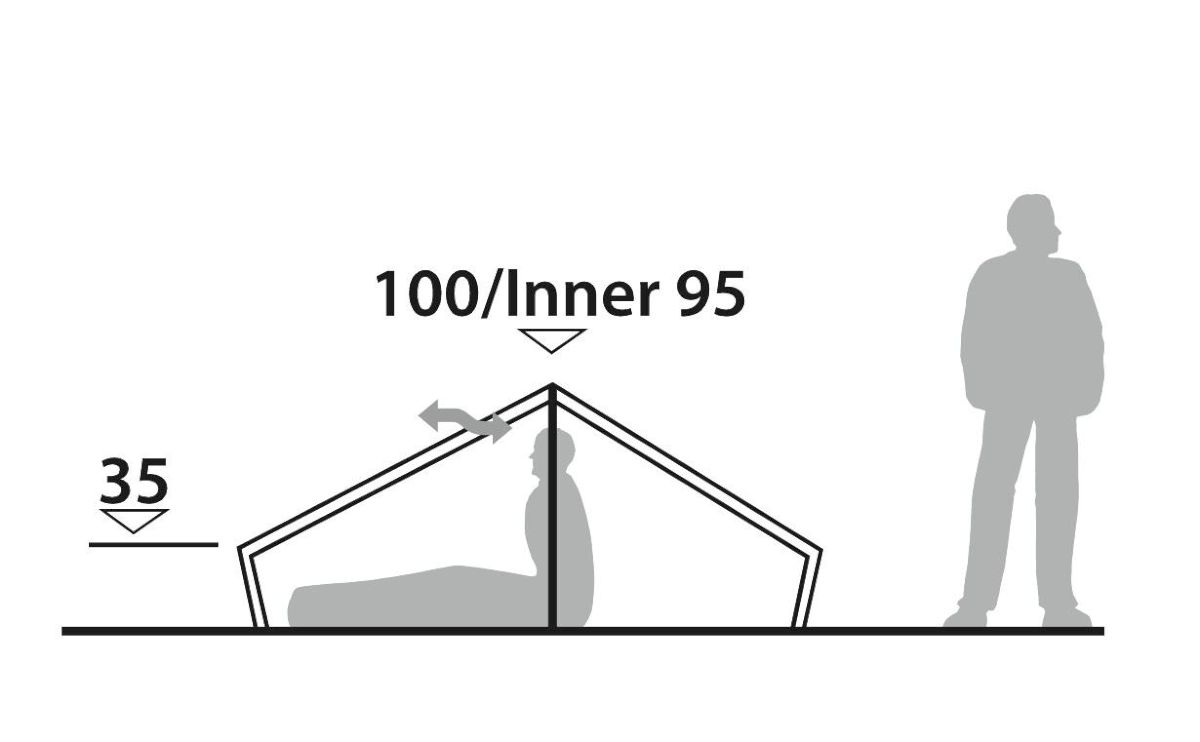 2 Personen leichtgewicht Tunnelzelt Chaser 2 LW 2 Personen leichtgewicht Tunnelzelt Chaser 2 LW