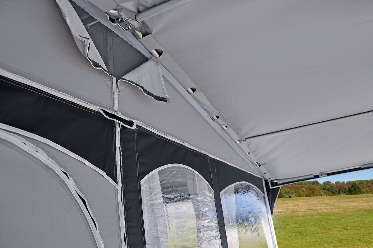 Hahn Zelte PVC Sonnendach Paris Plus Gr. 8, Uml. 946-980 cm, mit Adapter für 32 mm Gestänge