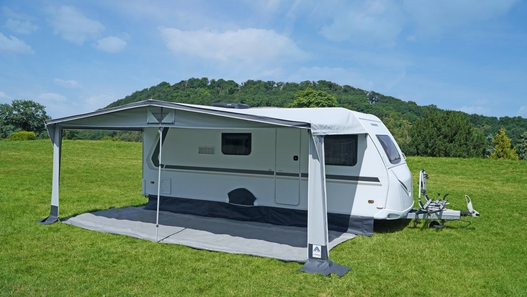 Reisevorzelt Triest Gr. 5 Uml. 841-875 cm , Tiefe 280 cm