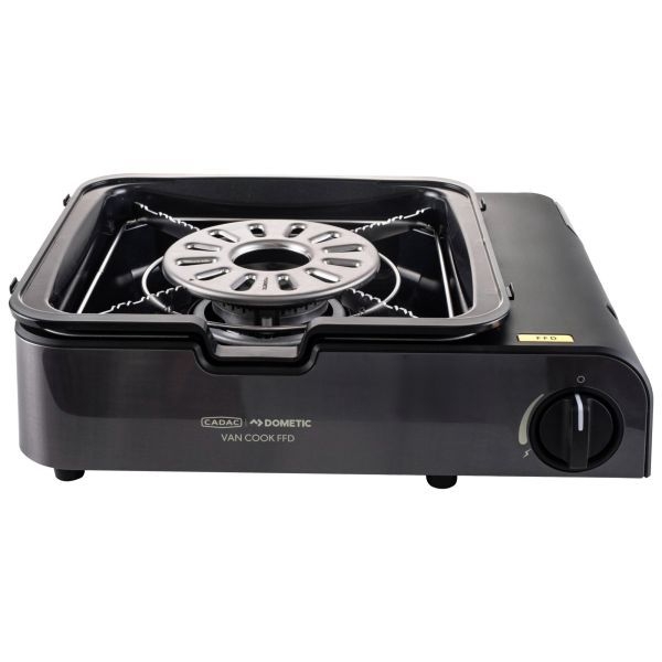 Kartuschenkocher Van Cook FFD BBQ Plate mit Zündsicherung