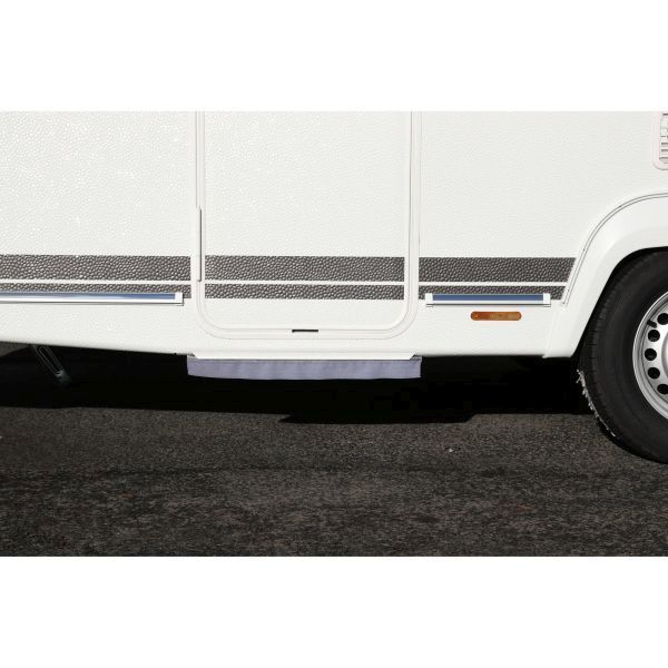 Befestigungsset Bodenschürze für Wohnwagen mit abgesenktem Türeinstieg
