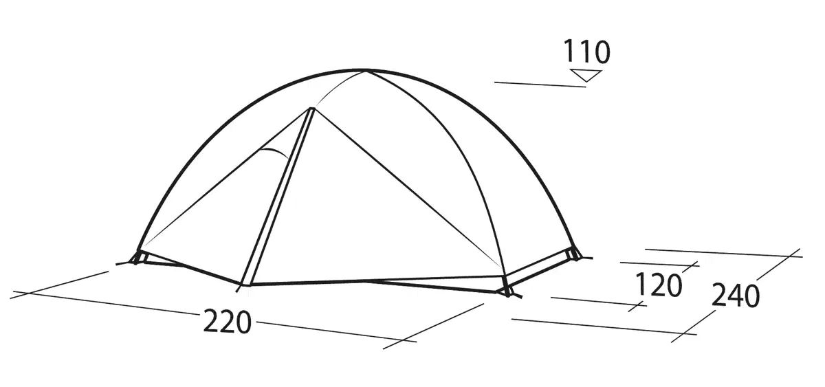 2 Personen Kuppelzelt Aster 2 Pro 2 Personen Kuppelzelt Aster 2 Pro