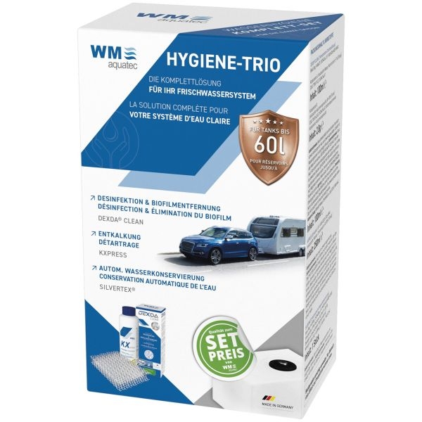 Komplettset Hygiene-Trio, 60 l