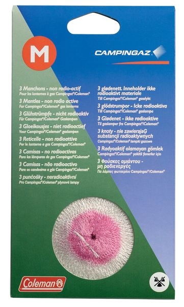 Glühstrumpf Größe M 3-er Pack