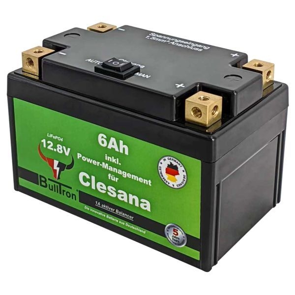 Lithium-Batterie für Clesana C1 – 6 Ah