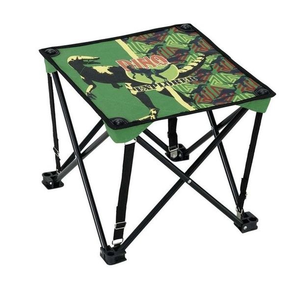 Kinder Campingtisch DINO, faltbar, Maße 35x35cm, Höhe 35cm II. Wahl